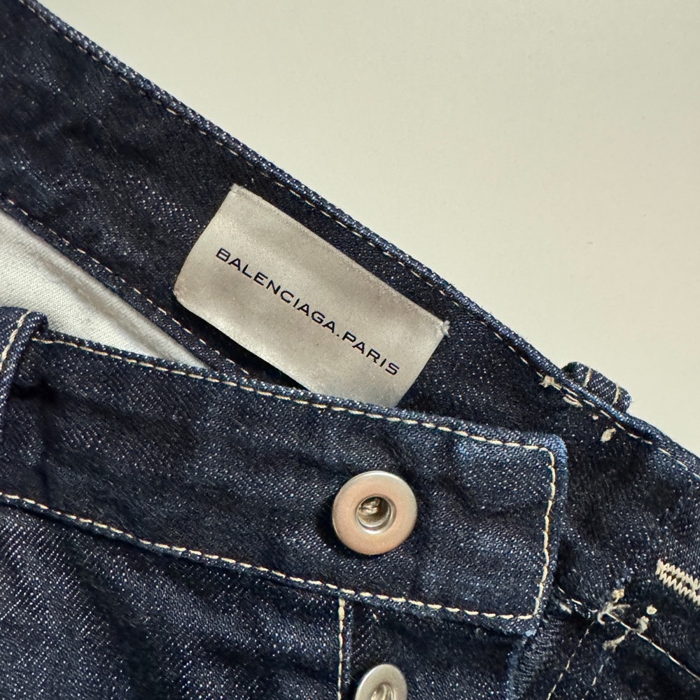 Balenciaga Men's Indigo Jeans